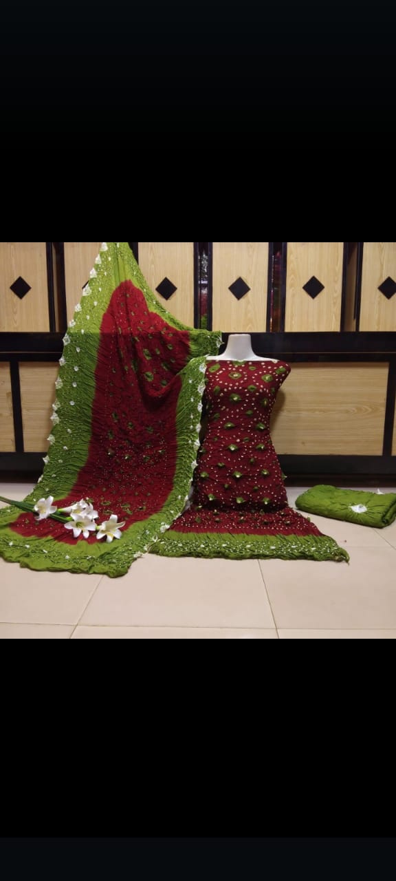 Rajistani Chunri dress and modern style