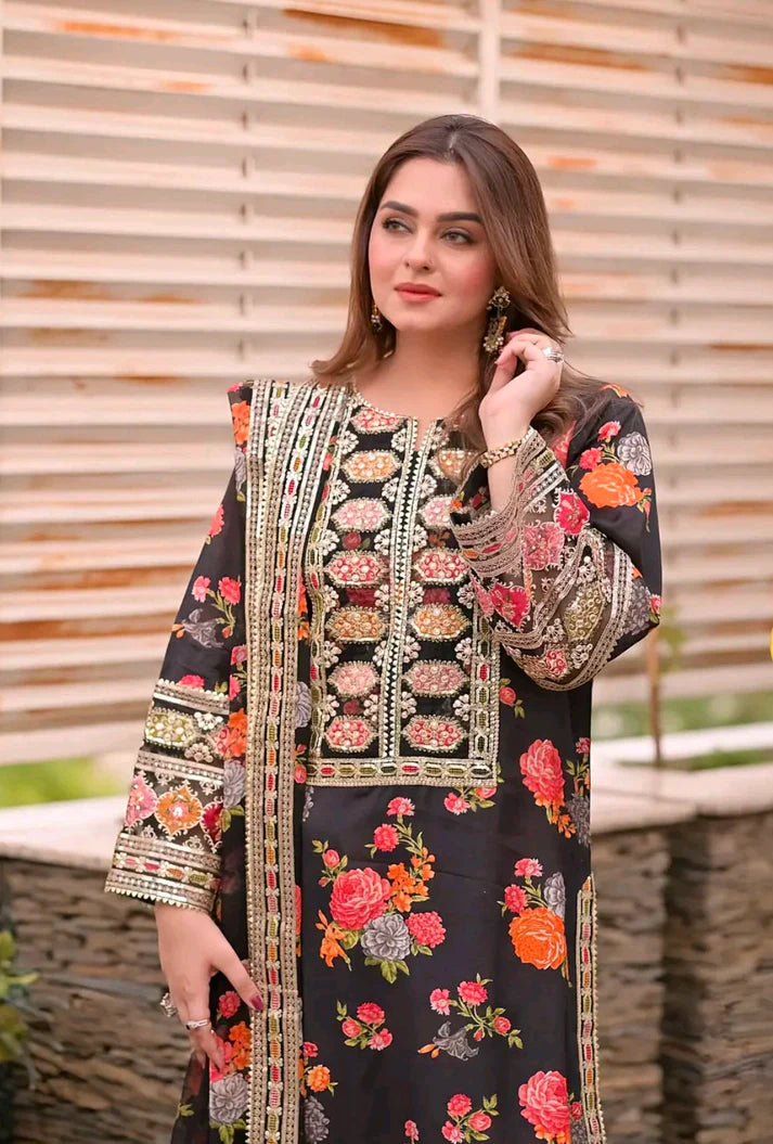 Aneela's brand premium quality- BLACK