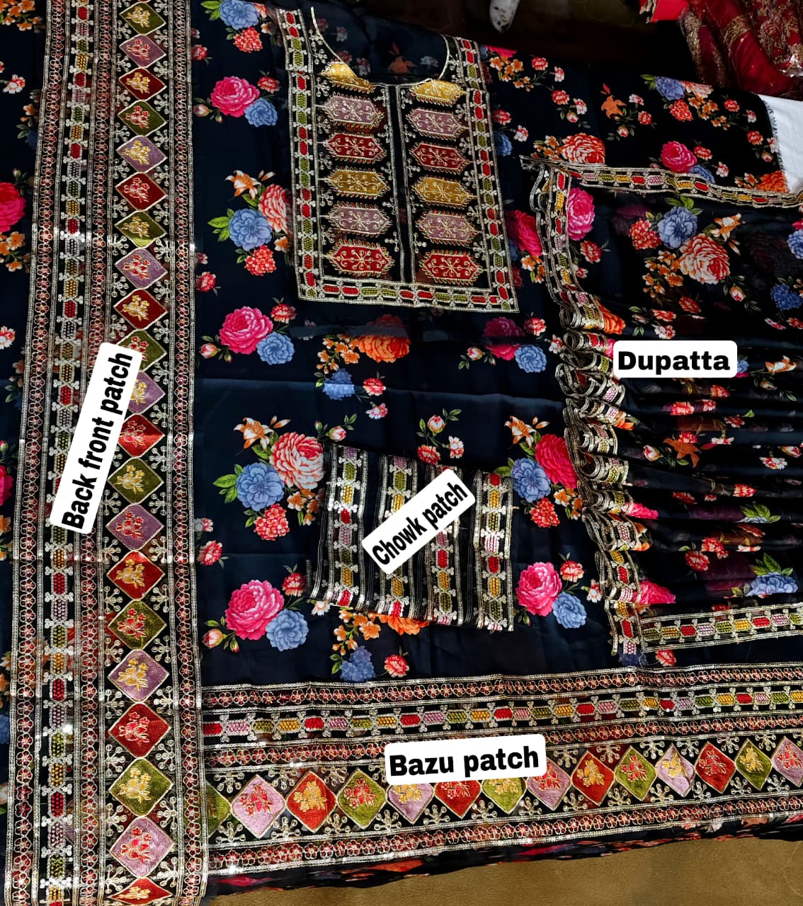 Aneela's brand premium quality- BLACK